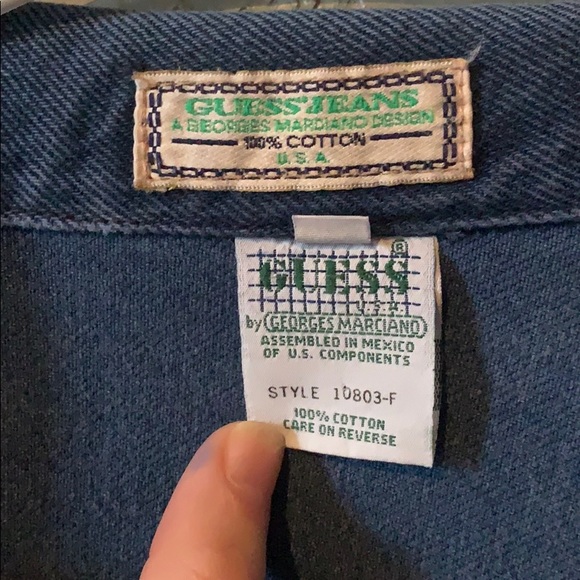A George’s Mardiano Design Guess Jean jacket - Picture 2 of 2